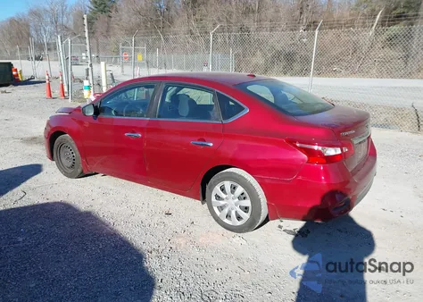 2016 Nissan Sentra Sv z USA, uszkodzony, nr VIN 3N1AB7AP6GY315603